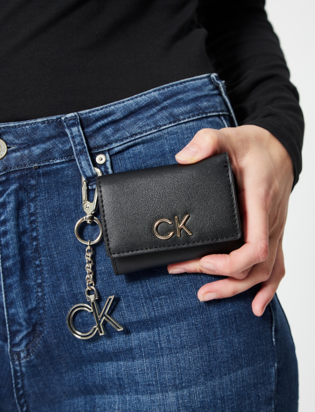 Wallet with key ring Calvin Klein